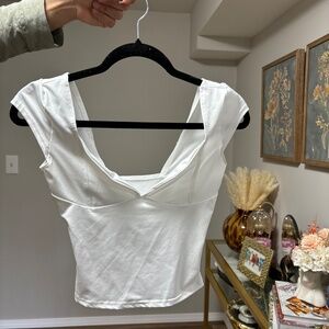 Cute Summery White Top